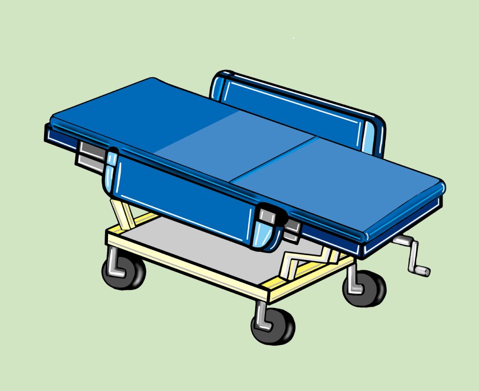 活用例5 医療機器(手術台)・介護装置(ストレッチャー)
